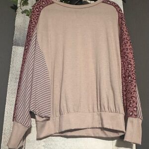 Haptics batwing t-shirt mixed design